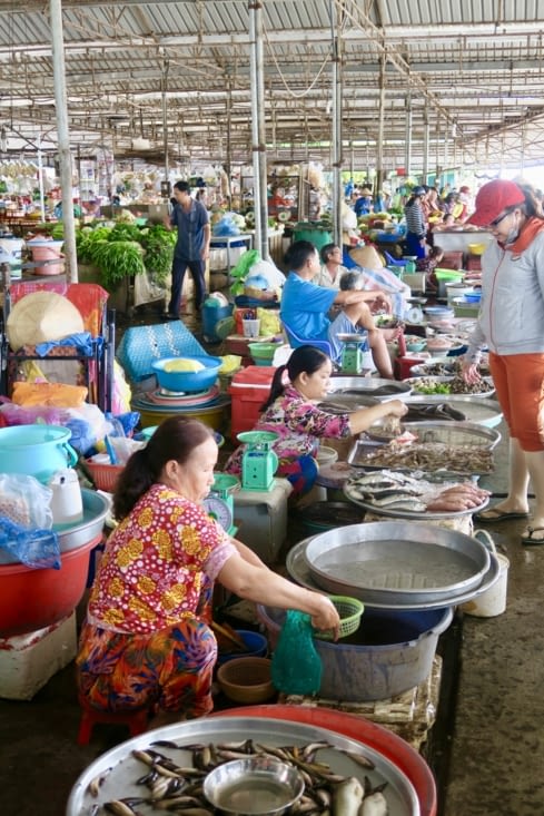 La halle aux poissons.