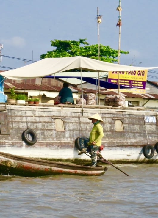 Technique de pilotage au pied.