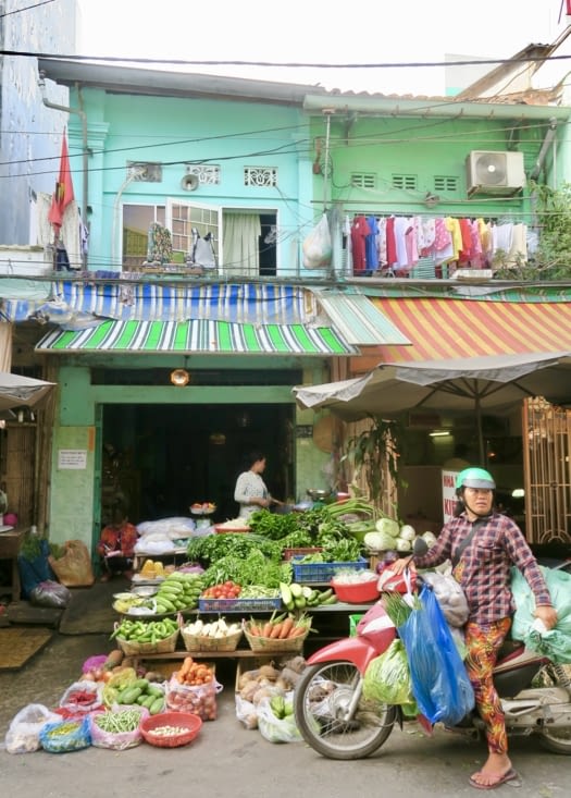 Une moto bien chargée !