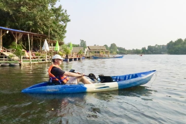 Une échappée en solitaire pour le retour jusqu’au gîte.