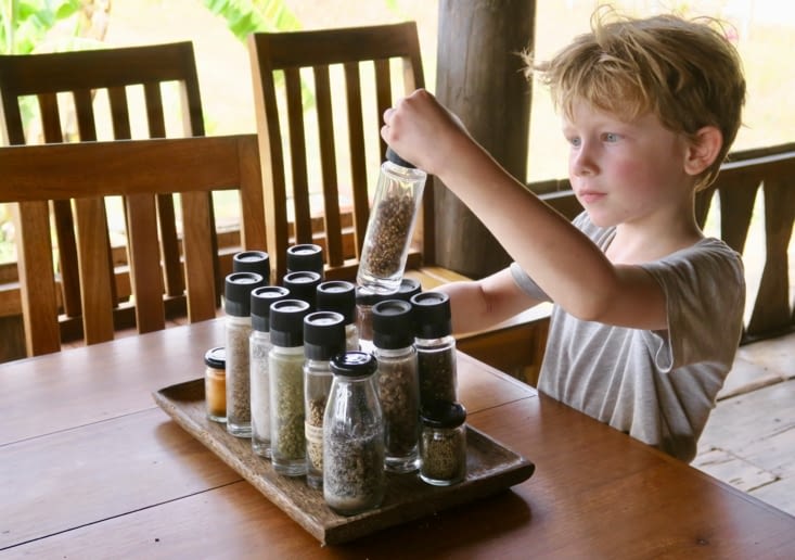 Pour terminer la visite, petite séance de dégustation.