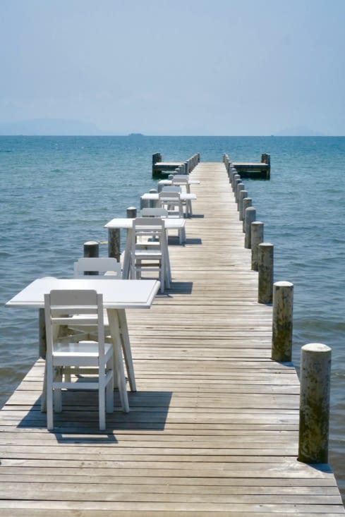 Sinon il y a l’option ponton.