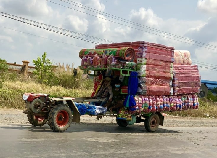 Bon là, il y a de la triche, c’est un tracteur ?