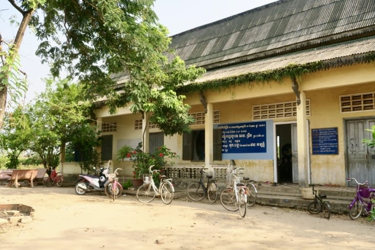 Les salles de classe.