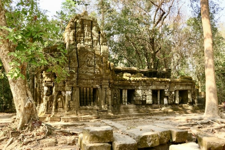 Ta Prohm, caché dans la forêt.