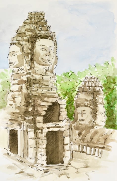 Petite tentative de reproduire cette expression impassible...