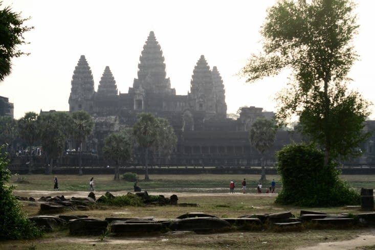 Il est 7h, le spectacle coloré est terminé, la visite peut commencer...