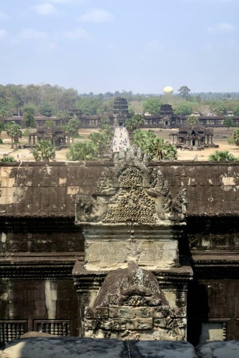 Vue d’ensemble depuis la galerie supérieure.