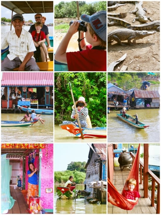 Dans le village de Preak Toal, sur le lac Tonle Sap.