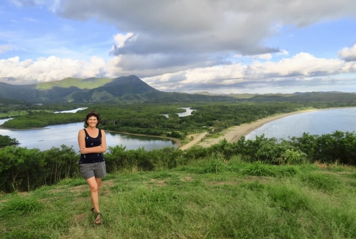 Entre rivière et mer.