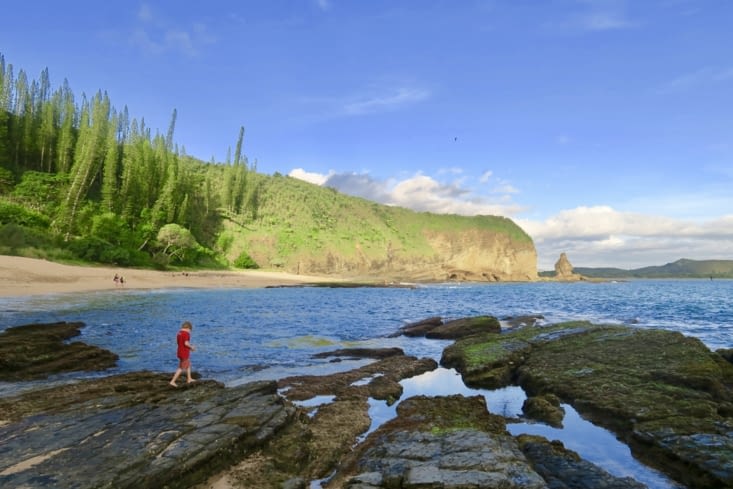 Vue d’ensemble de la baie des Tortues.