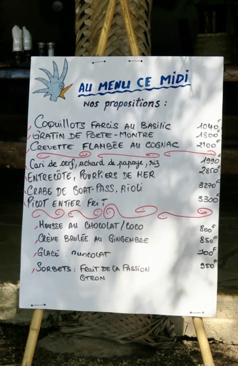 Le relais de Poingam est réputé dans toute la Calédonie...