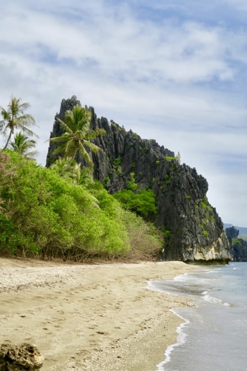 La « plage du billet de 500 »...