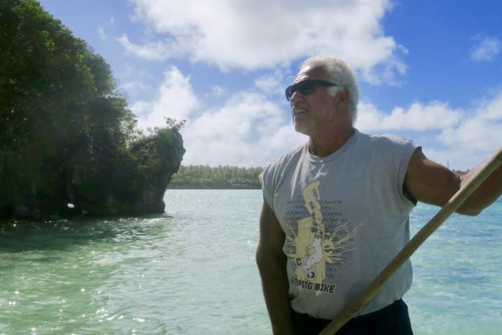 ... ainsi que son capitaine, Jean Rock le piroguier.