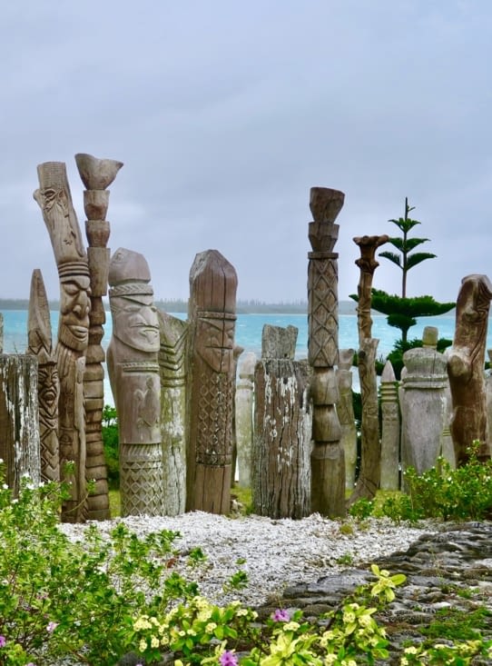 Dans la baie de St Maurice, en bas du village.