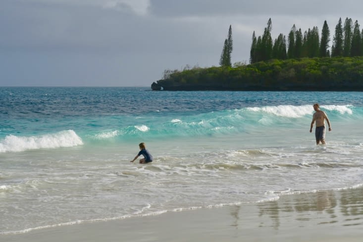 Elle ne s’appelle pas la baie des Rouleaux par hasard !