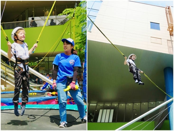 Avoir un parc d’attraction juste en face de l’hôtel... parfait pour Maël ?