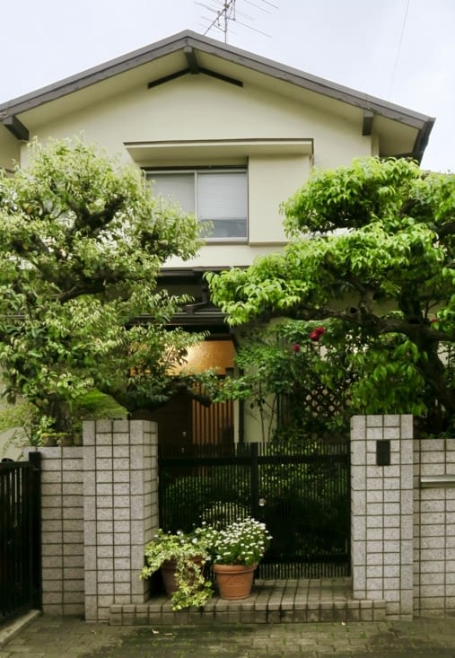 Pour atteindre le temple, petite balade dans le quartier tranquille de Setagaya.