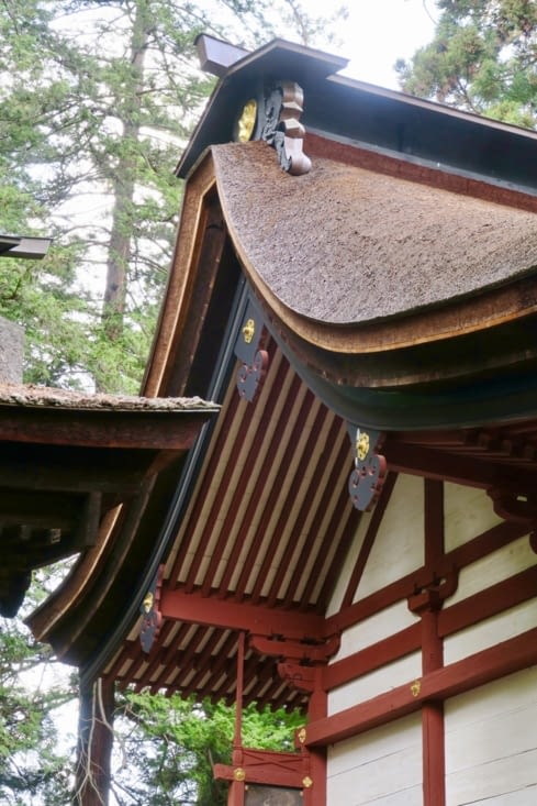Caractérisé par un toit de chaume, il est interdit aux visiteurs.