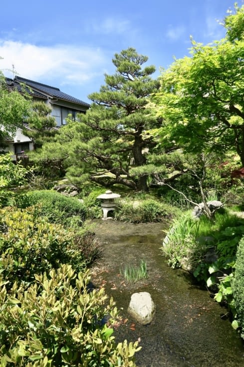 Les Nomura étaient guerriers mais aussi grands amateurs de jardins zen...