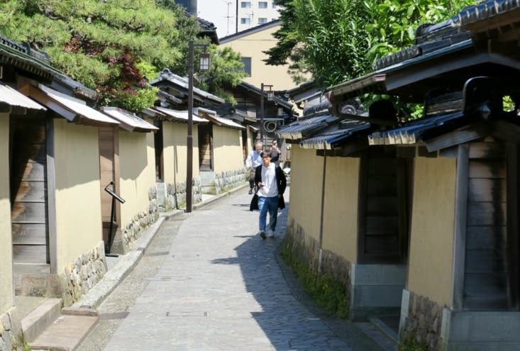 Les ruelles du quartier, très caractéristiques,