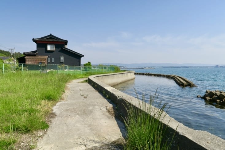 Petite pause en bord de mer.