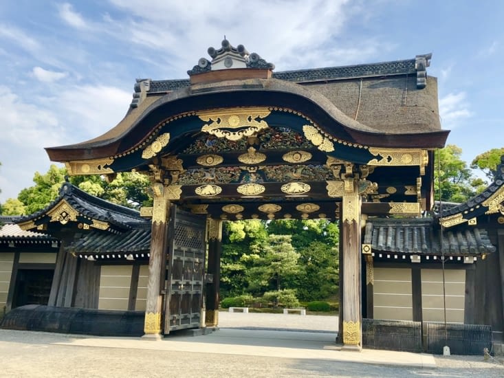 Visite du château Ninjo-jo, construit en 1603,