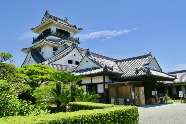 Le château de Kochi, construit au XVIIe siècle,