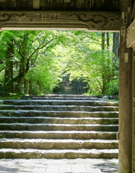 L’entrée du temple.