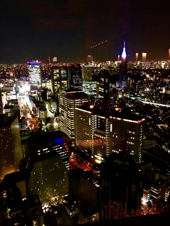 La fameuse vue du 52e étage.