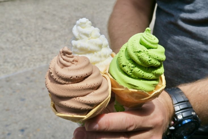 Chocolat, matcha et... saké !