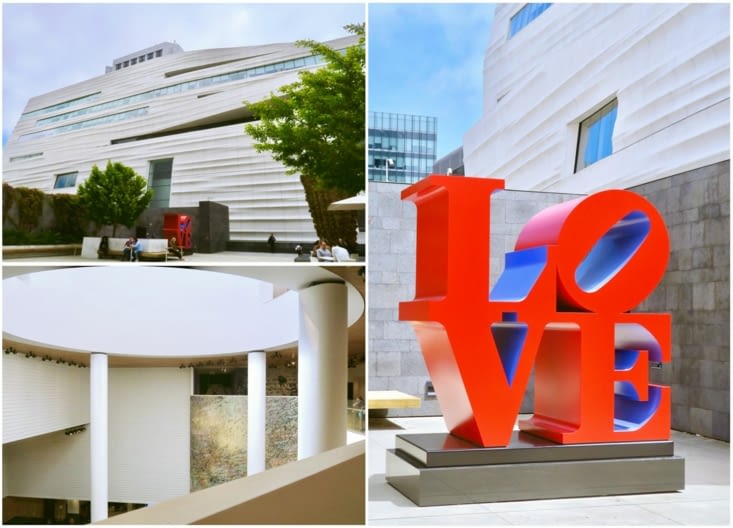 Le bâtiment, conçu par Mario Botta dans les années 90,