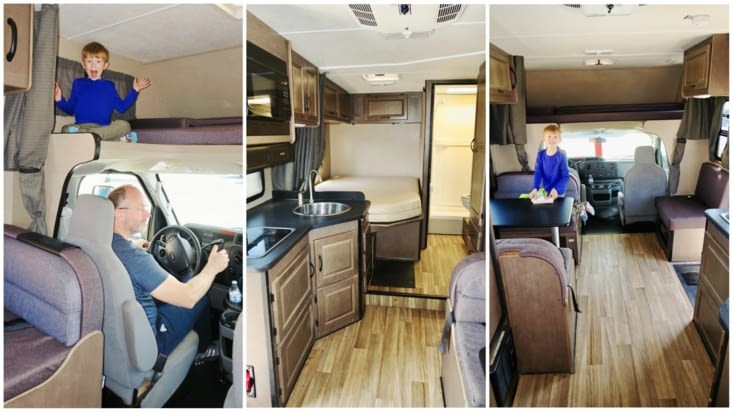 L’intérieur ? Fonctionnel, cosy, un vrai cocon.