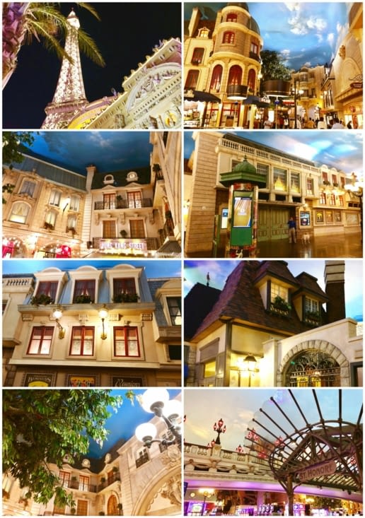 Le Paris Las Vegas Hotel et ses décors parisiens...