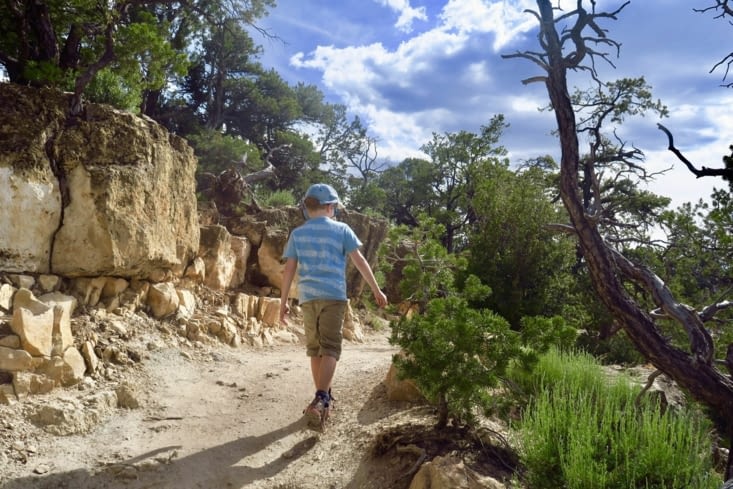 On peut aussi choisir de marcher, et c’est ce que nous avons fait tout l’après-midi.