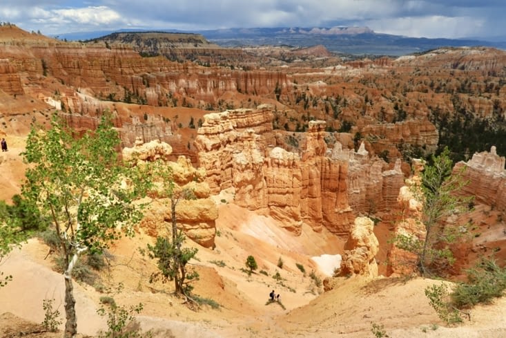 On entame donc une randonnée, en descente vers le canyon.