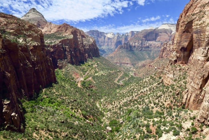 Et woooh, voilà le Canyon Overlook,