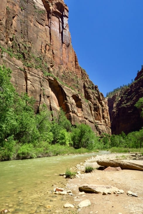 Virgin River, qui a creusé son lit il a quelques... millions d’années ?