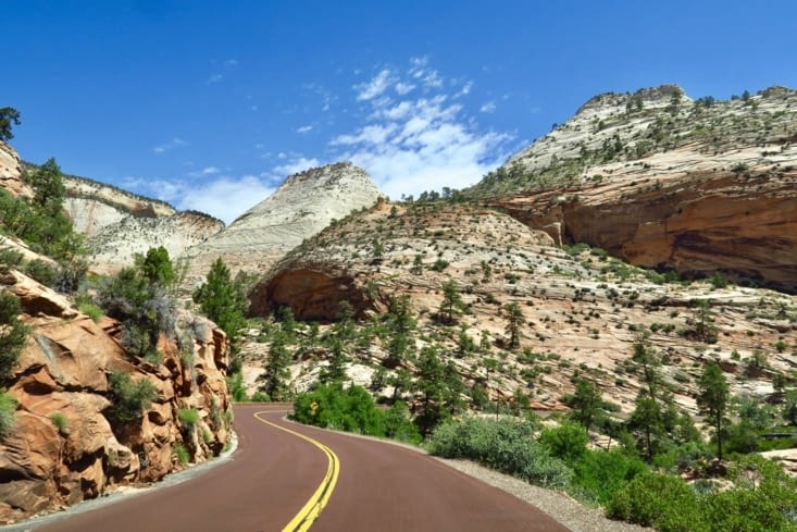 Zion Mountain Carmel Highway,