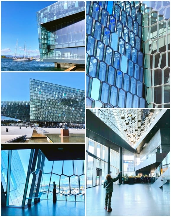 Harpa, l’opéra de Reykjavik.
