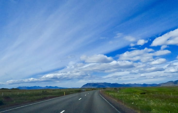 Direction la pointe sud ouest de la péninsule.