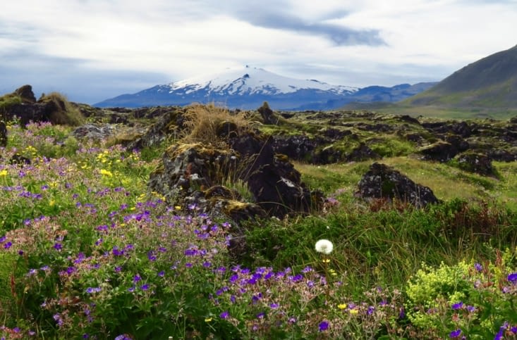 On se rapproche du Snæfellsjökull,