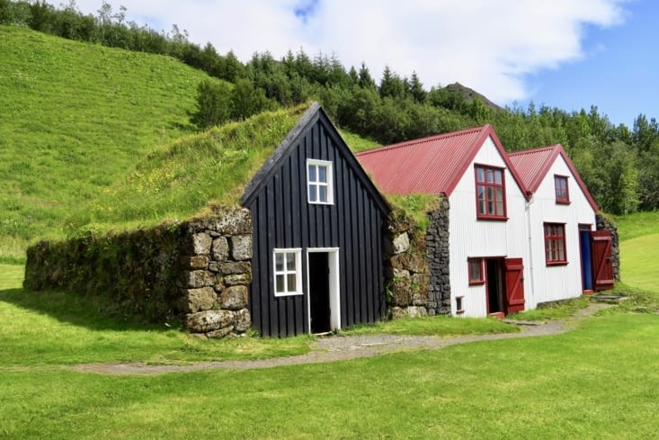 Des maisons du début du XXe siècle...
