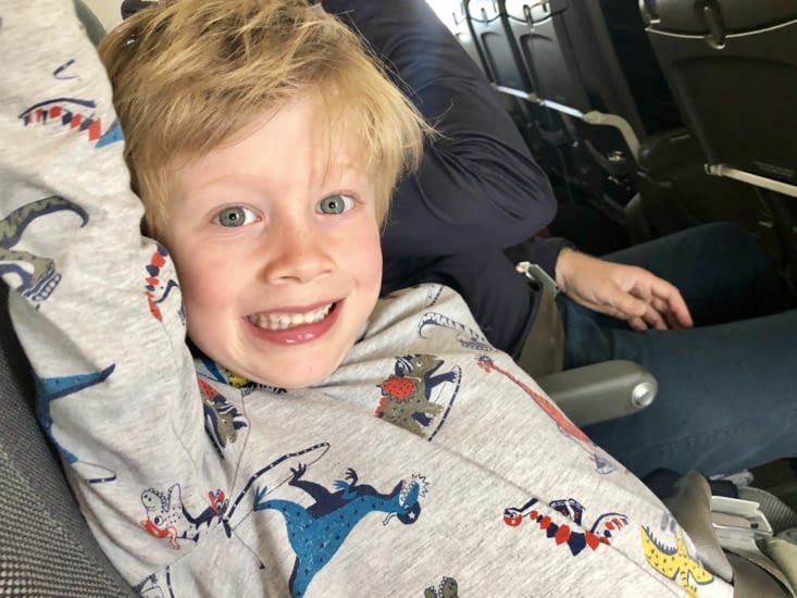 Le commandant de bord vient d’annoncer l’atterrissage à Paris ?