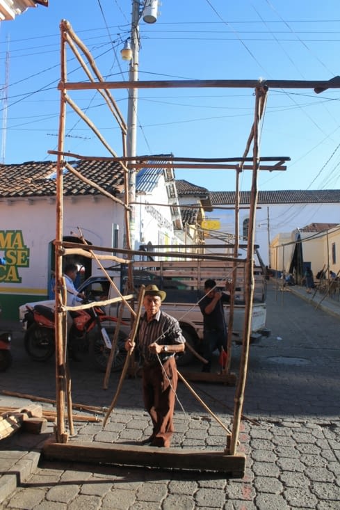 Installation du marché