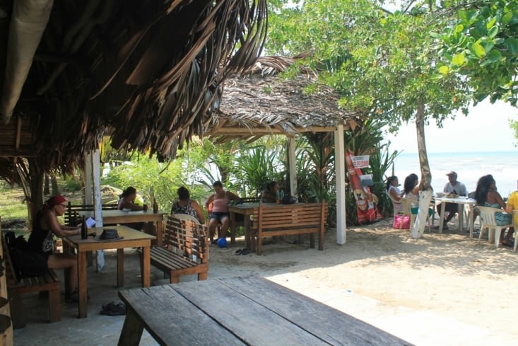 Restaurant sur la plage