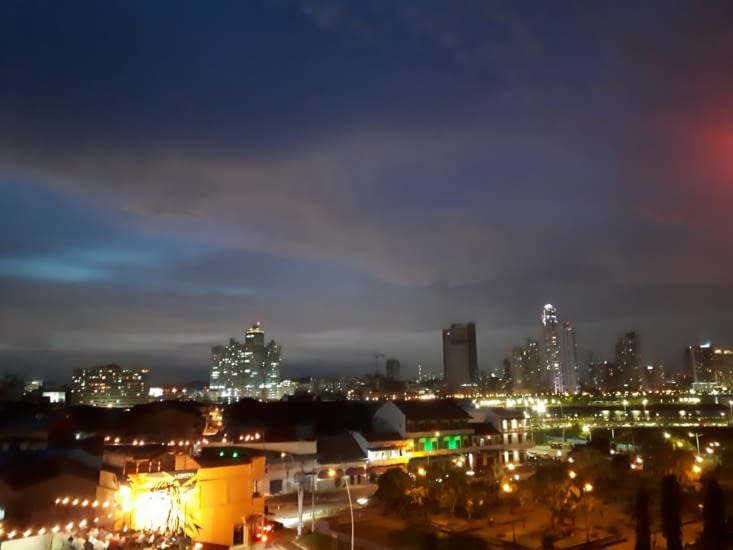 Panama by night