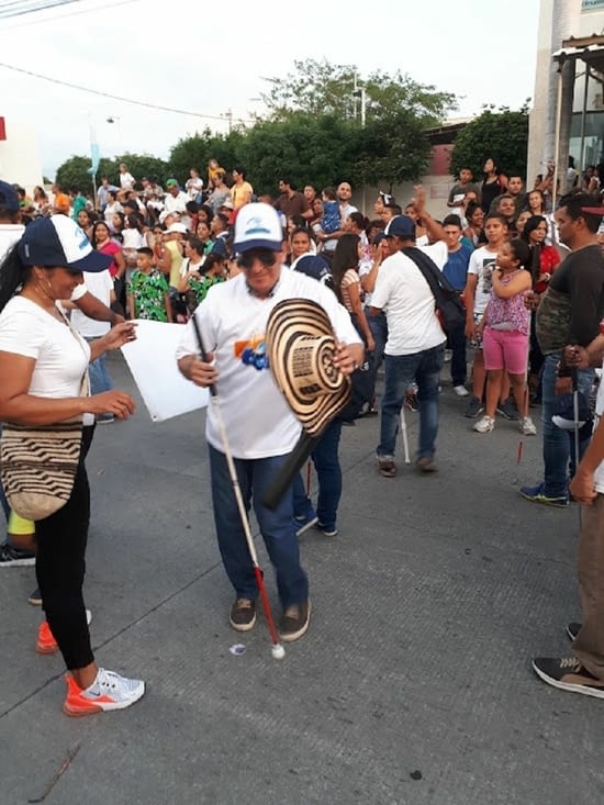 Les personnes malvoyantes