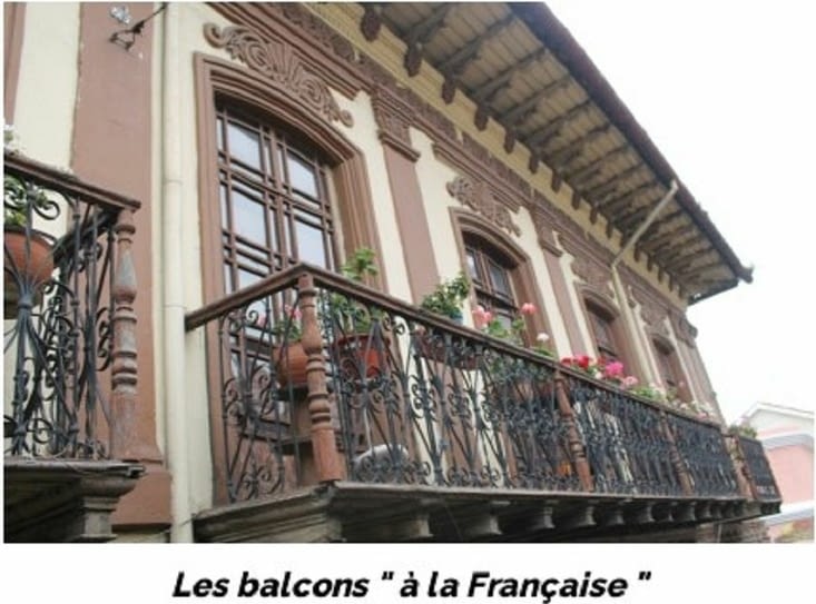 Les balcons " à la Française "