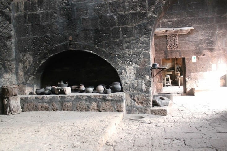 Les cuisines des cellules des nones